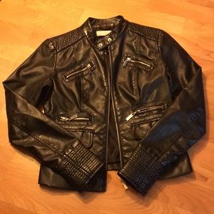 New York & Company Faux Leather Jacket. Size XS.
